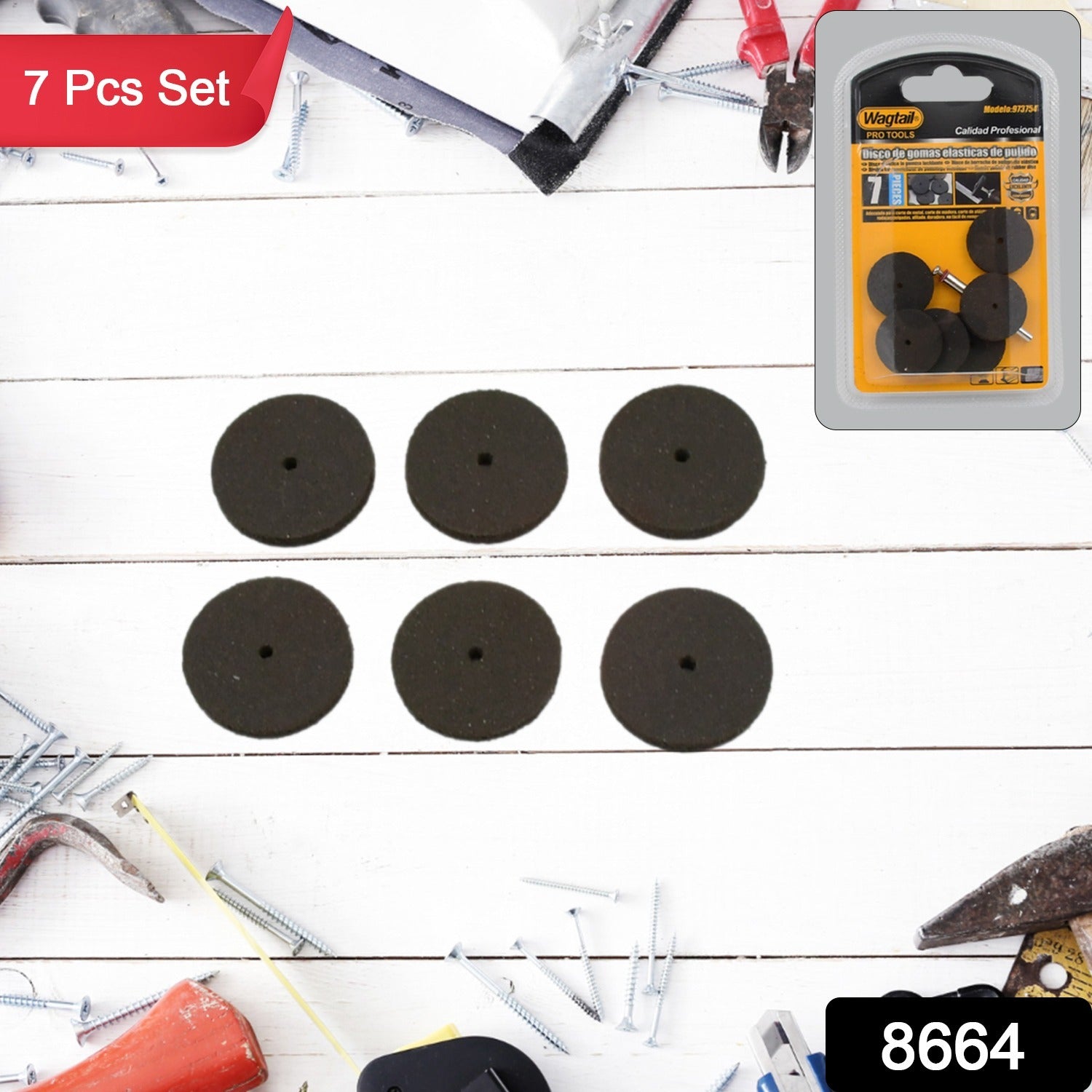 Grinder Cutting Disc Tool Grinder Accessories (7 Pcs Set) Grinder Cutting Disc Tool Grinder Accessories (7 Pcs Set)